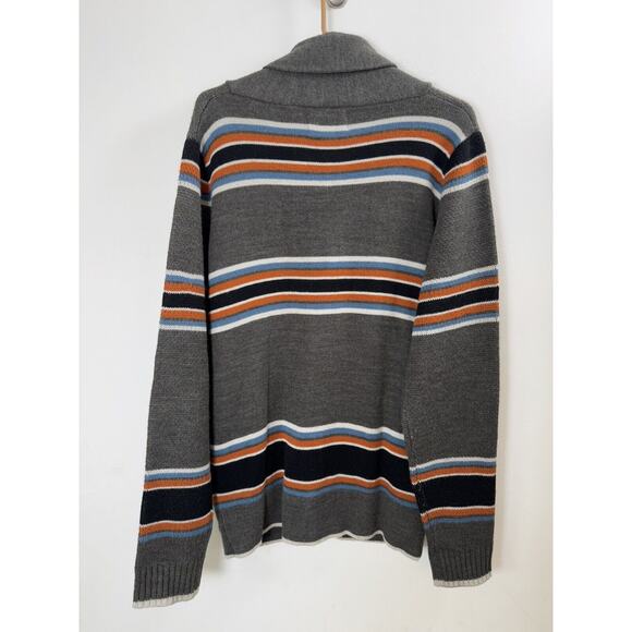 NWOT Brave Soul Aztec Men's Button Up Heavy Cardigan Shawl Neck Southwestern M - Picture 4 of 8